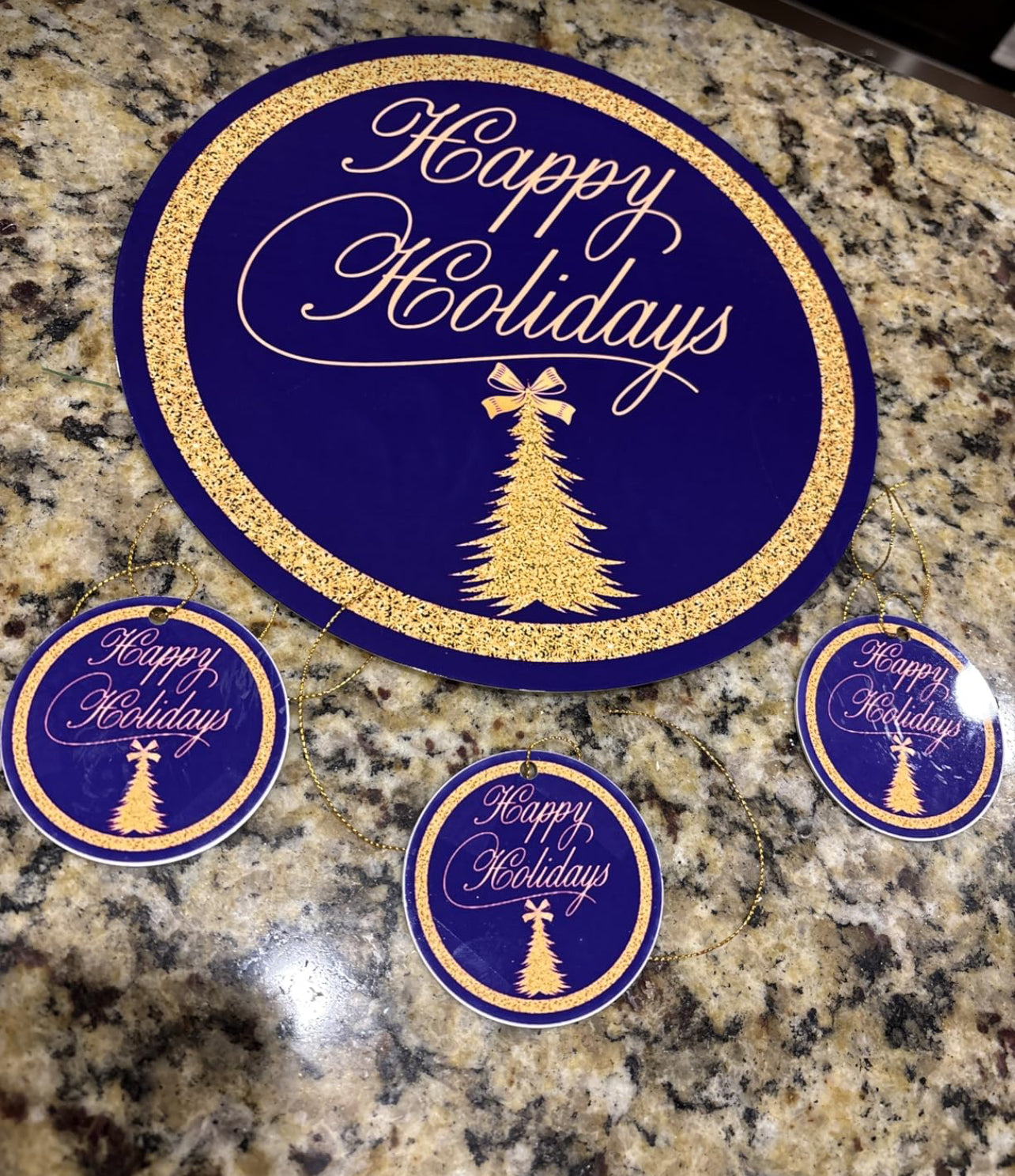 Ceramic or Metal ornaments