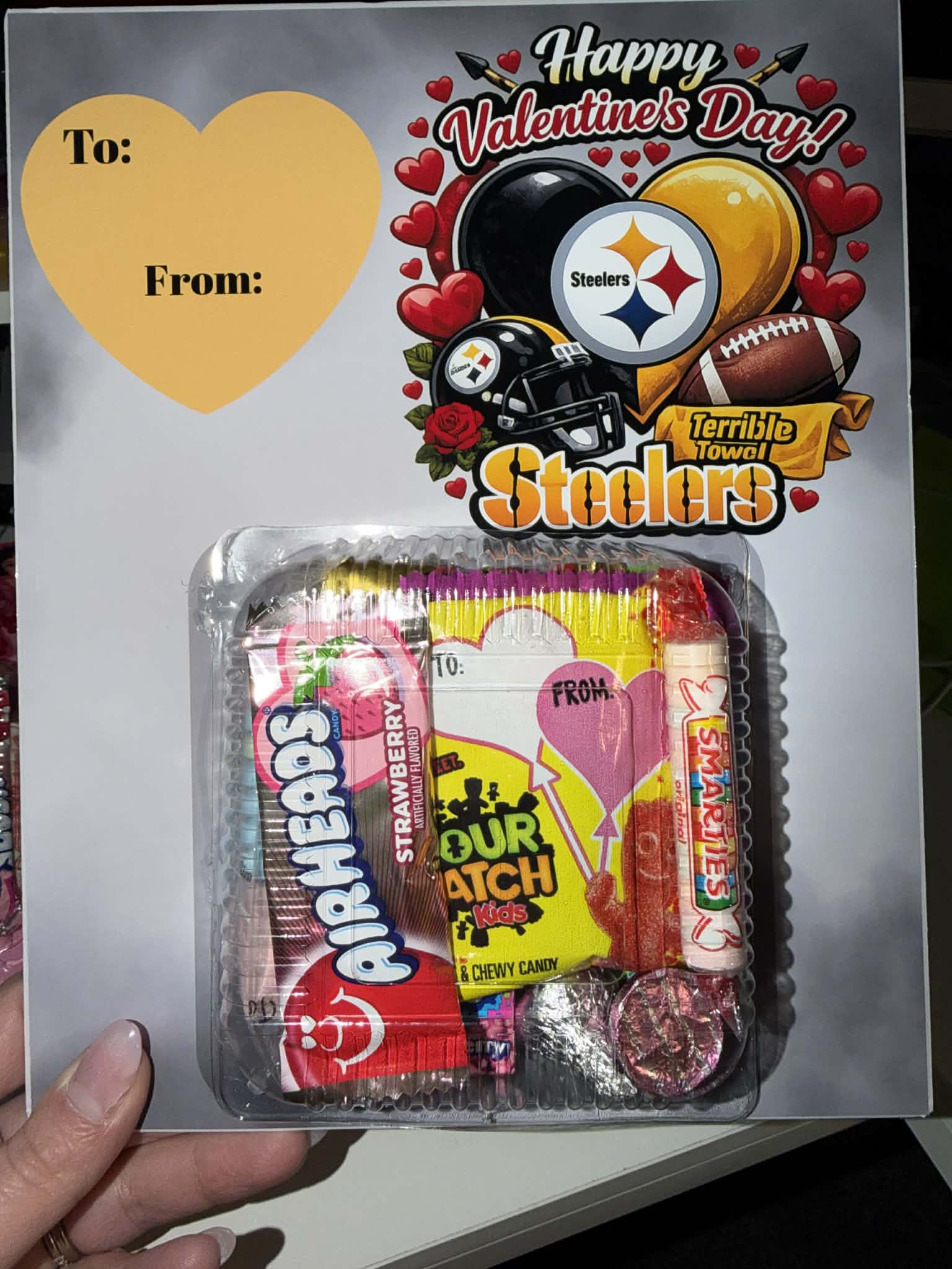 8"x10" Custom candy grams