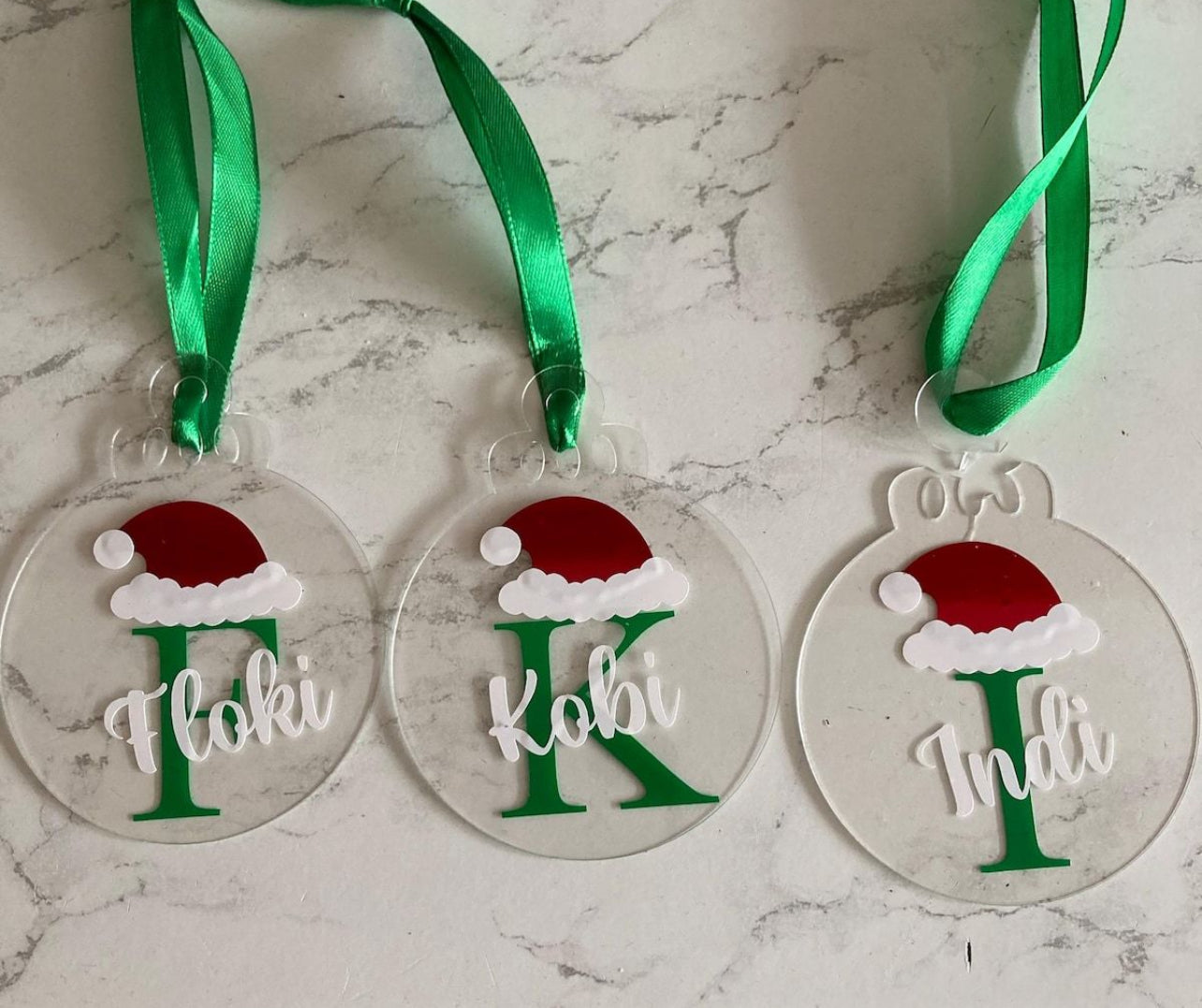 Acrylic Christmas ornament