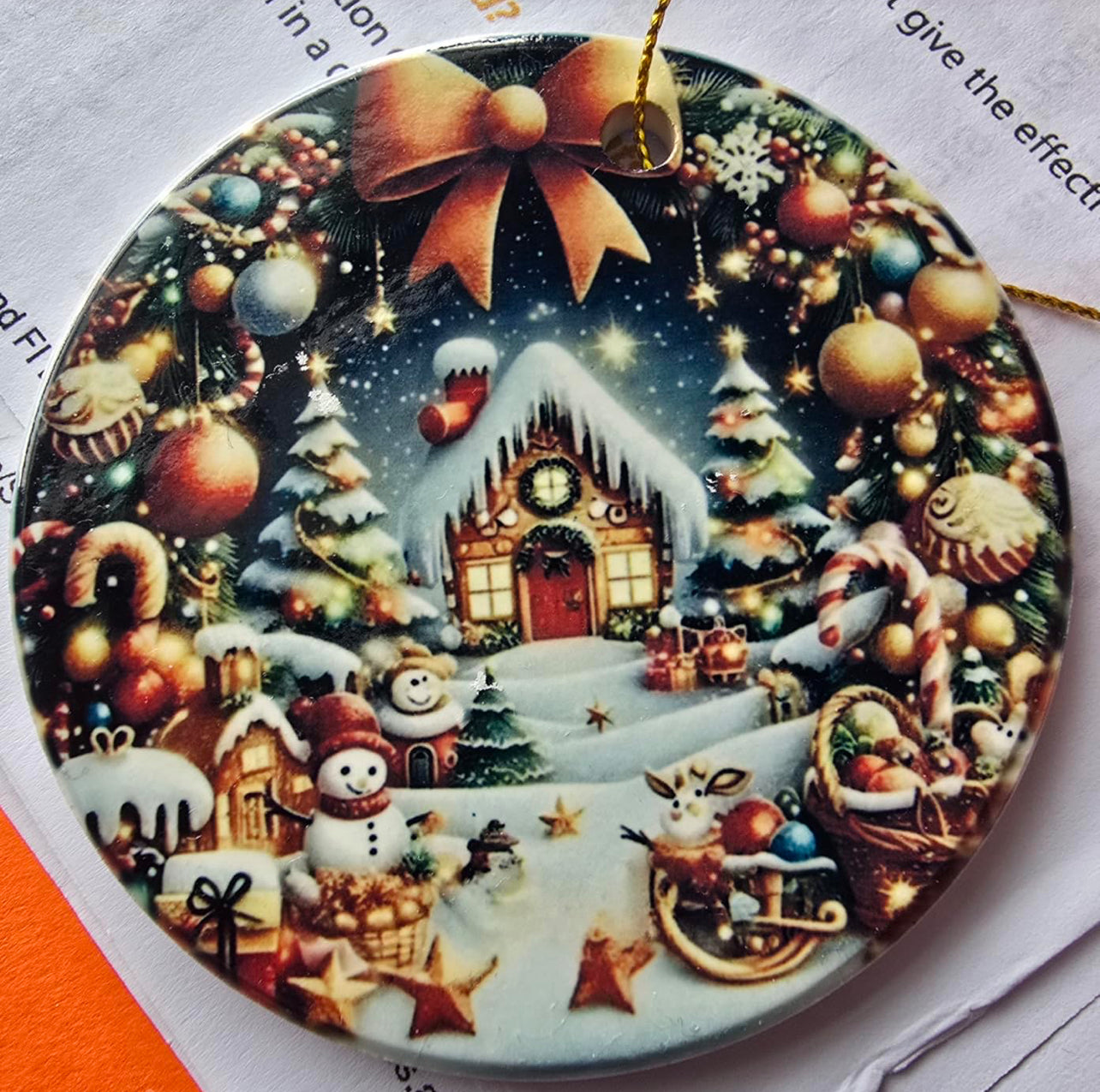 Ceramic or Metal ornaments