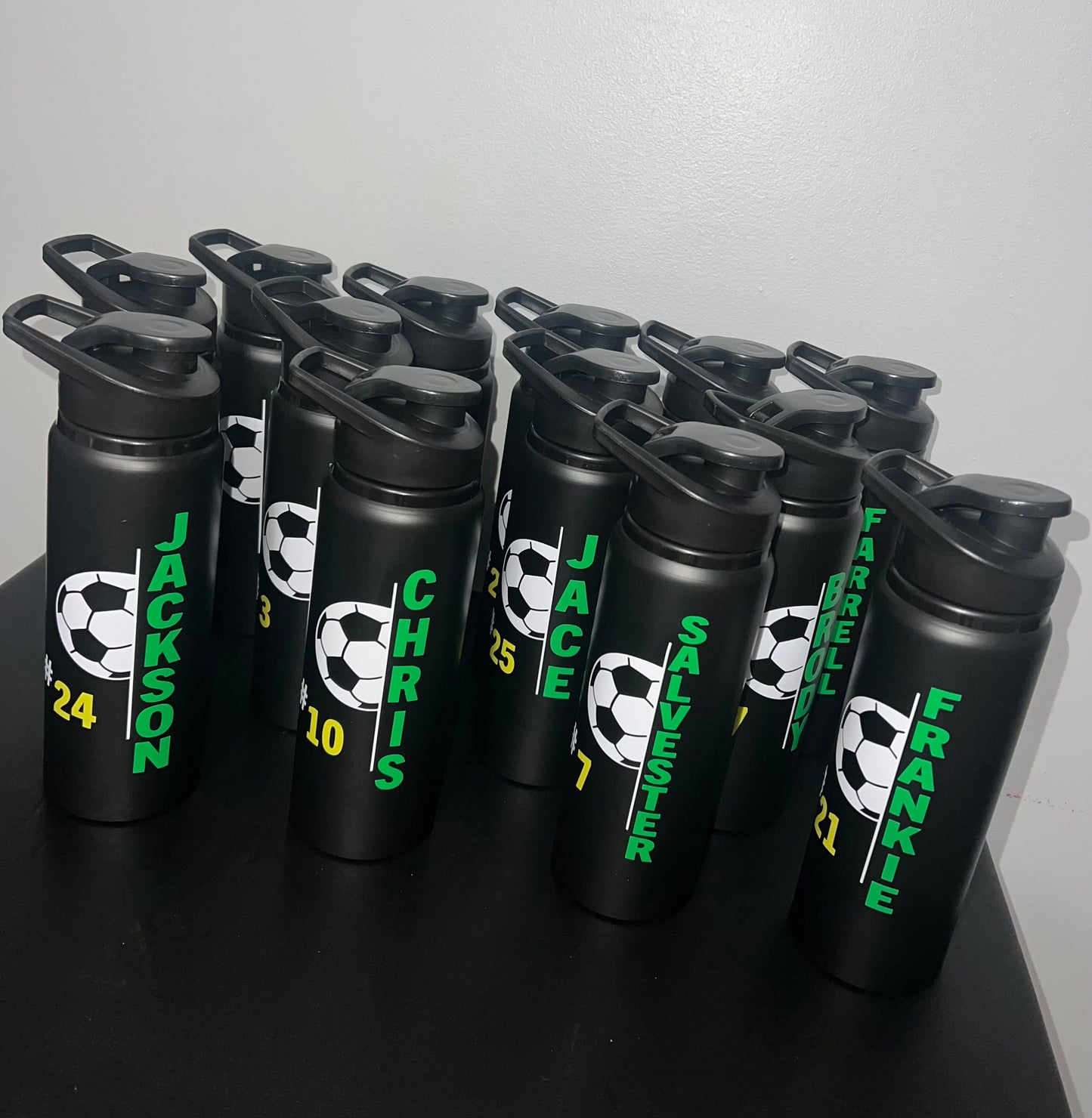 Water bottles
