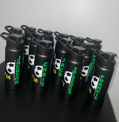 Water bottles