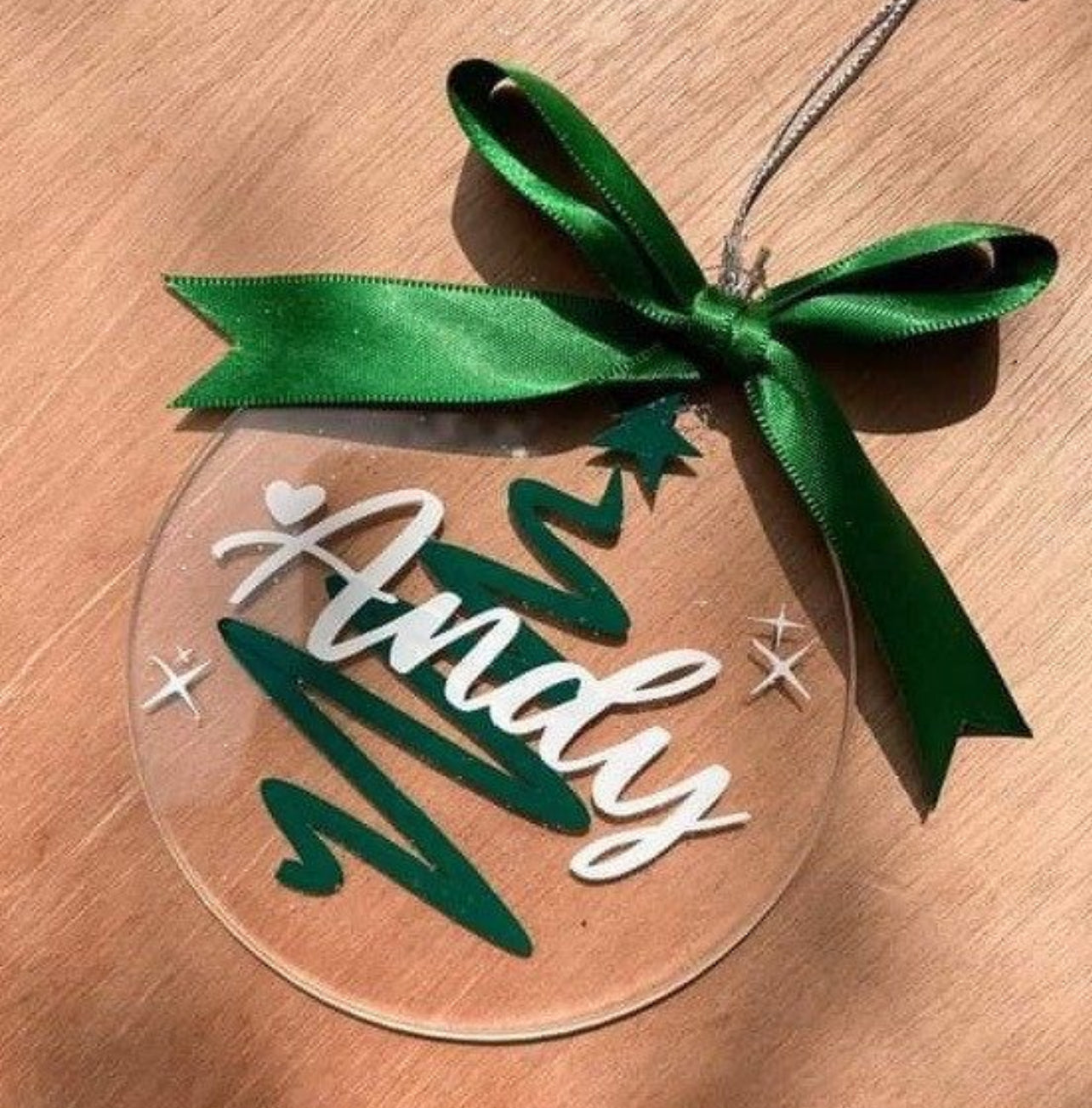 Acrylic Christmas ornament